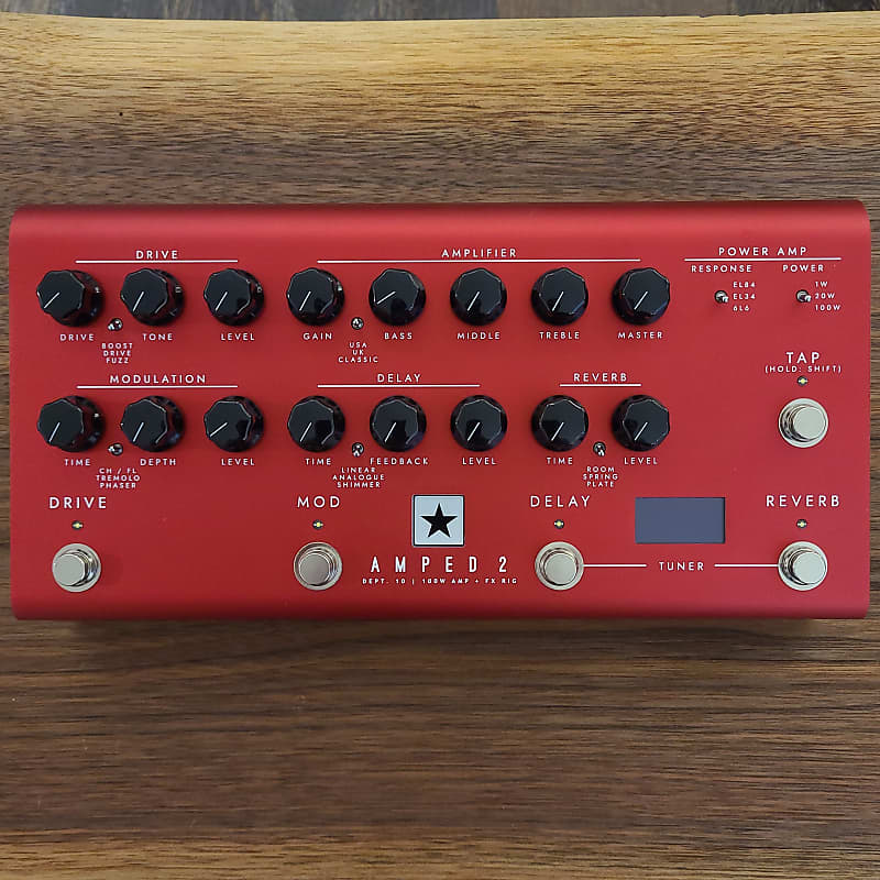 Blackstar Amped 2 Guitar Amplifier and Effects Pedal Reverb