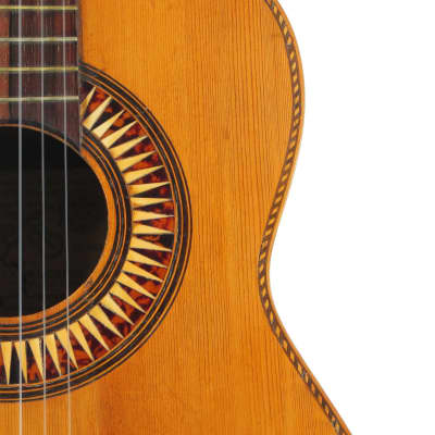 Jaime Ribot ~1900 - rarity - Enrique Garcia/Francisco Simplicio style classical guitar - excellent sound - check video! image 3