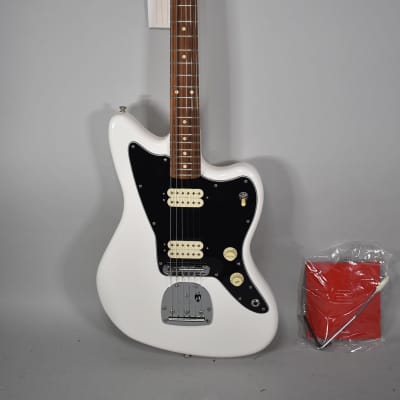 2022 Fender Player Jazzmaster HH Olympic White Finish Electric Guitar image 1
