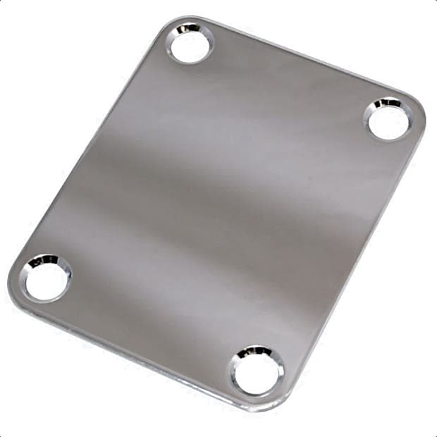 Neck Mounting Plate for Guitar & Bass-Nickel image 1