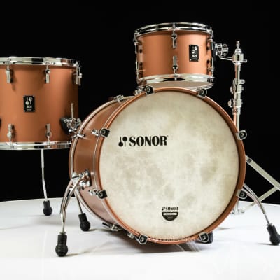 Sonor SQ1 6pc Set in Satin Copper Brown | Reverb