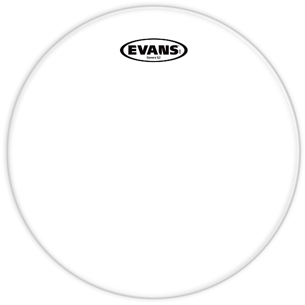 Evans 12" Genera G2 Clear Clear image 1