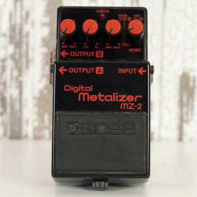 Reverb.com listing, price, conditions, and images for boss-mz-2-digital-metalizer