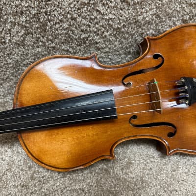 Stradivarius Copy 4/4 Size Violin MIG with Case & Bow image 4