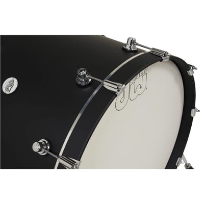 DW Design Series 4 Piece Shell Pack, Black Satin image 4