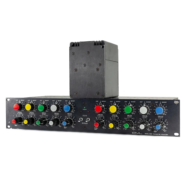 GML 8200 2-Channel Parametric Equalizer with Power Supply image 1