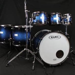 Mapex saturn blue galaxy sparkle burst online