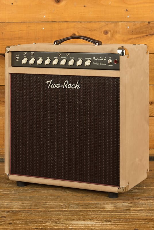 Two-Rock Vintage Deluxe 35w Combo Dogwood Suede w/Oxblood Cloth image 1