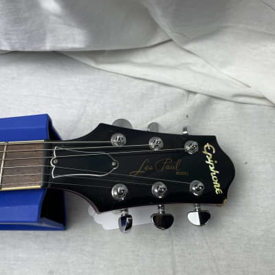 Epiphone Elite Elitist Les Paul Standard Guitar with Bigsby + Case 2007 - Honey Burst image 11