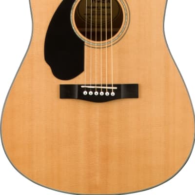 Fender CD-60S Left Hand Acoustic Guitar Walnut FB, Natural image 1
