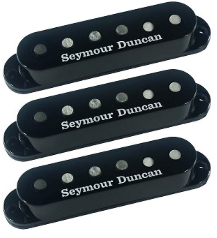 Seymour Duncan Custom Staggered Strat Black Set SSL-5 Calibrated
