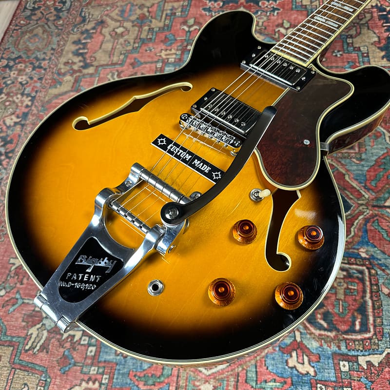 Epiphone Sheraton II VS w/Bigsby Probuckers OHSC - 2008 | Reverb