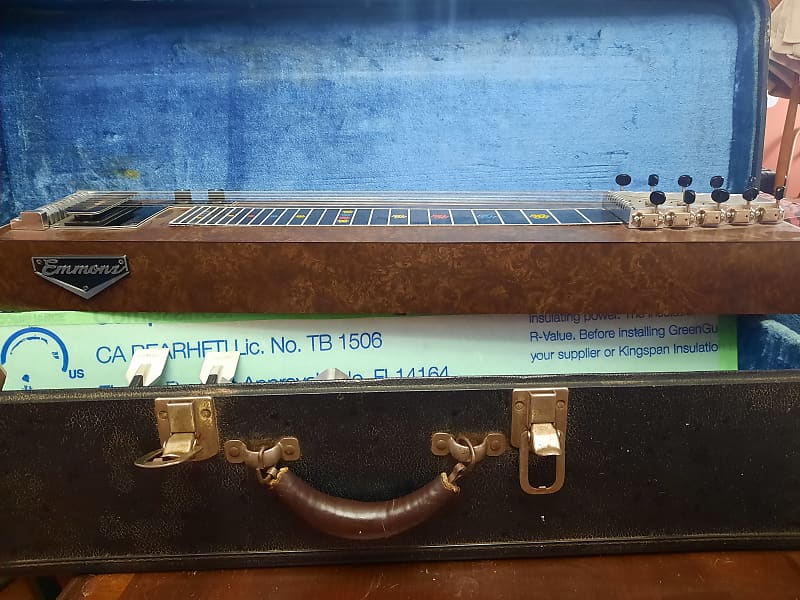Emmons Push Pull Pedal Steel E9 10 String Reverb