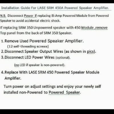 LASE Replacement Amplifier Module for Mackie SRM 450 V3 Powered Speaker w DSP image 4