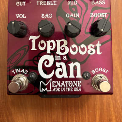 Reverb.com listing, price, conditions, and images for menatone-top-boost-in-a-can