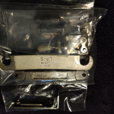 '80 Greco...Parts Bundle (EGF-850)~[EX] {pickguard, switch, bridge, tailpiece, PIO caps} image 2