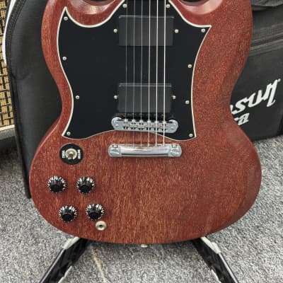 Gibson SG Special Left Handed Lefty 2004 - Worn Brown | Reverb
