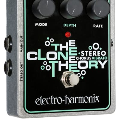 Electro Harmonix Stereo Clone Theory Analog Chorus/Vibrato Guitar Effect Pedal image 3