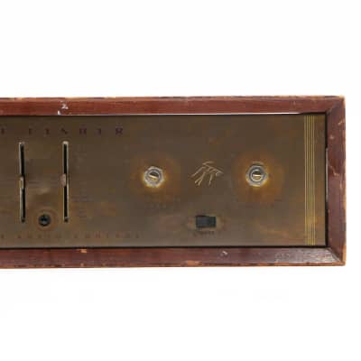 1954 The Fisher Model 50-C-3 Master Audio Control – 3rd Gen. 50-C Vintage Tube PreAmplifier Stereo PreAmp Unit w/ Original Wood Enclosure image 6
