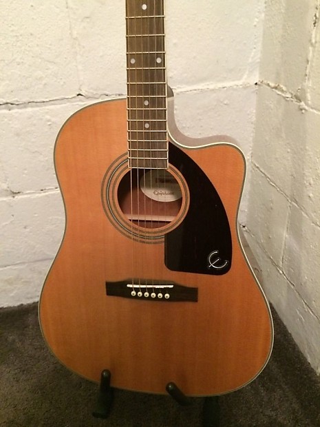Epiphone AJ220SCE Natural Reverb