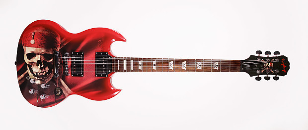 Epiphone sg pirates deals of the caribbean