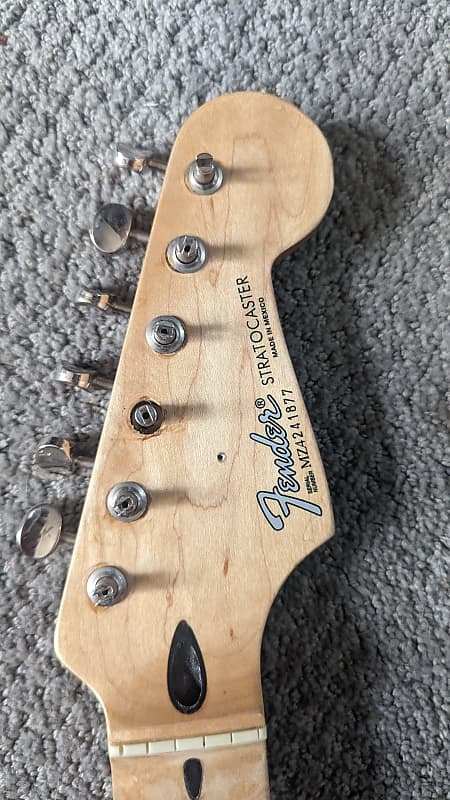 Fender Strat MIM Scalloped Neck | Reverb