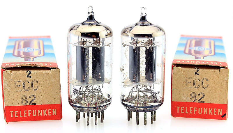 ECC82/12AU7 スムースプレート Telefunken テレフンケン ◇有 6200A