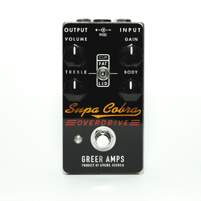 Greer Amps Super Cobra Overdrive - New In Box - Authorized Dealer image 1