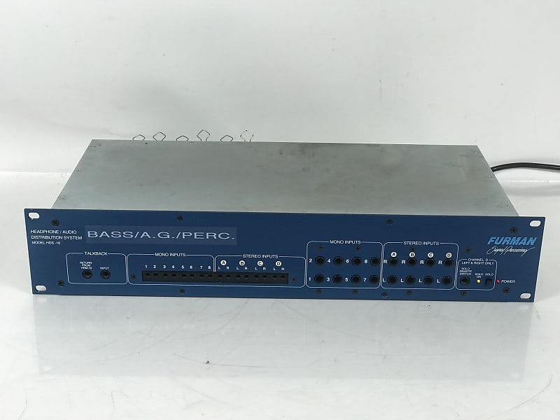 Furman HDS-16 Headphone Distribution System | Reverb Furman HDS-16 Headphone Distribution System | Reverb