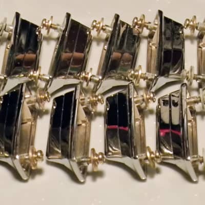 Lot of 20 Complete 80's Tama Japan SuperStar/ImperialStar Chrome Bass Drum Lugs image 2