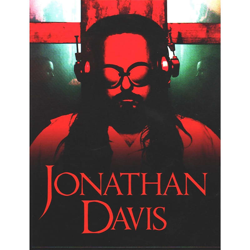 Jonathan Davis (Korn) - Black Labriynth Ltd Ed New RARE Sticker! Hard Rock Metal image 1
