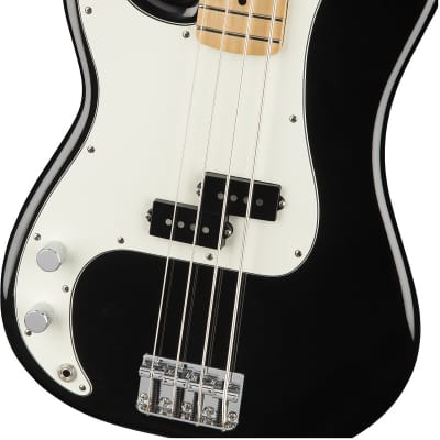 Fender Player Precision Left-Handed Bass. Maple FB, Black image 5