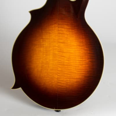 Monteleone  Grand Artist Carved Top Mandolin (1982), ser. #76, original black hard shell case. image 4