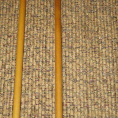 one pair new old stock A+ Mike Balter MB10AB (10AB) Hard Keyboard Mallets, 7/8" phenolic (plastic) round HEADS and natural birch HANDLES - mid to late 1990s (+ packaging) Unwound Series image 11