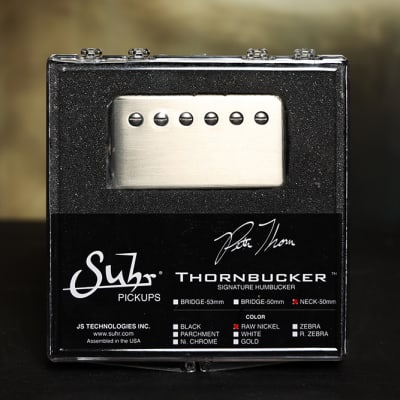 Suhr Thornbucker Pickup, Bridge, Nickel Chrome, 50mm