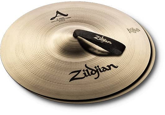 Zildjian 16" A Orchestral Series Z-Mac Cymbal w/Grommets (Pair) A0475 642388104477 image 1
