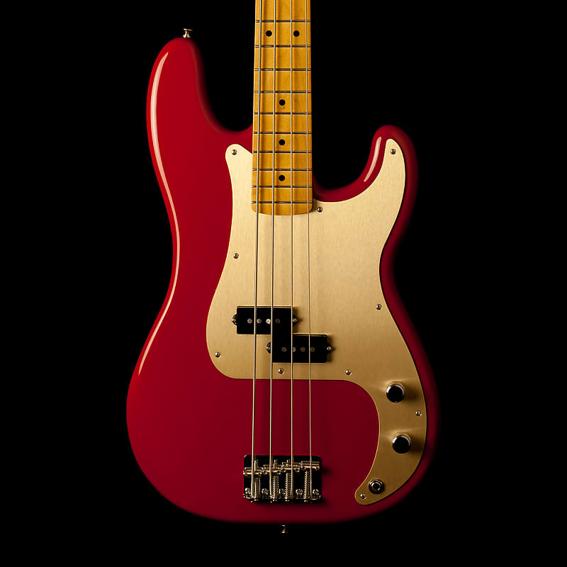 Fender Precision Bass Vintera 50's Dakota Red image 1