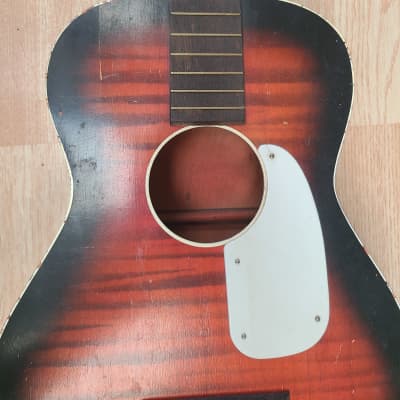 Vintage Harmony Stella 1960s Acoustic Guitar. 3/4 Size, Kid's. image 4
