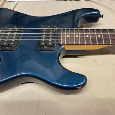 Kramer Striker 200ST Guitar MIK Made In Korea 1980s Blue image 5