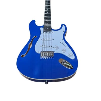 NEW 12 STRING STRAT STYLE SEMI-HOLLOW ELECTRIC GUITAR image 1