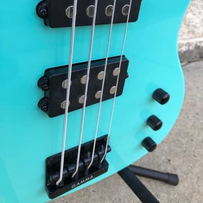 GAMMA Custom Bass Guitar H21-02, Kappa Model, Juneau Green image 5