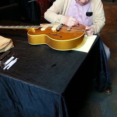 Gibson Custom Shop Memphis Scotty Moore Signature ES-295 Hand Signed, Gold Finish ( 25 of 81) VOS image 23
