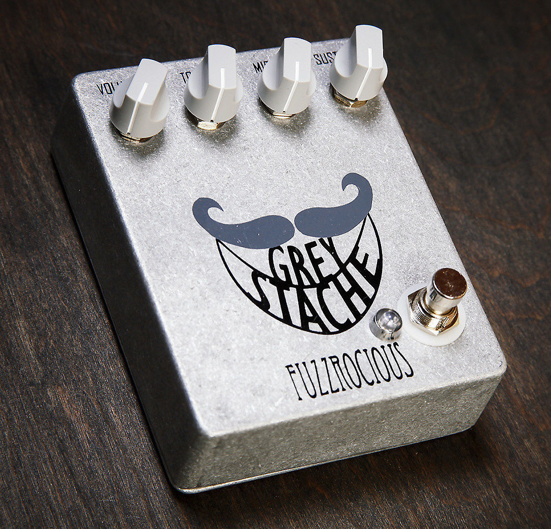 Fuzzrocious Grey Stache Fuzz | Reverb