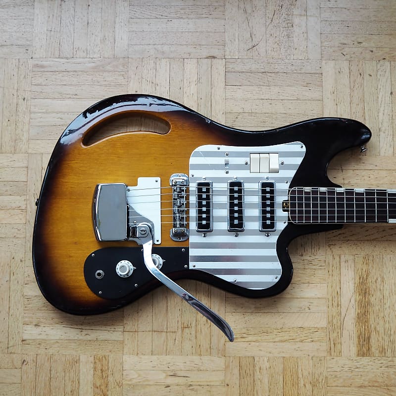 【最終値下げ】Teisco ギター tg64 ビザールギター Teisco TG-64 テスコ ビザールギター ジャンク - メルカリ