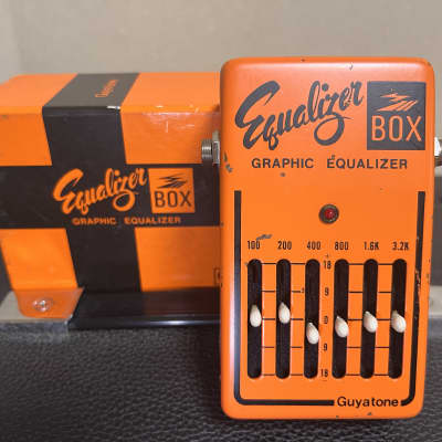Guyatone PS-105 Equalizer Box 6-Band Graphic EQ 1970s - Orange for sale