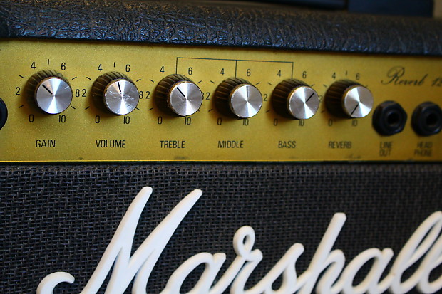 Marshall 5205 Reverb 12 1980's Billy Gibbons Recording Go To