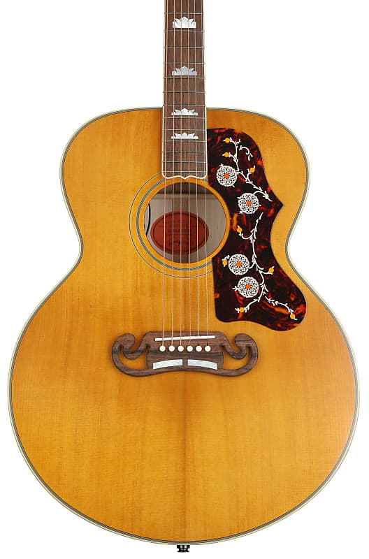 Epiphone 1957 SJ-200 Acoustic-electric Guitar - Antique Natural image 1
