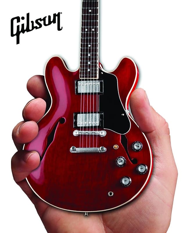 Axe Heaven Gibson ES-335 1:4 Scale Mini Guitar Replica