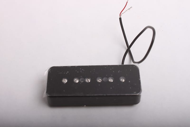 BYOGuitar Soapbar P90 Bridge Pickup, Black | Reverb