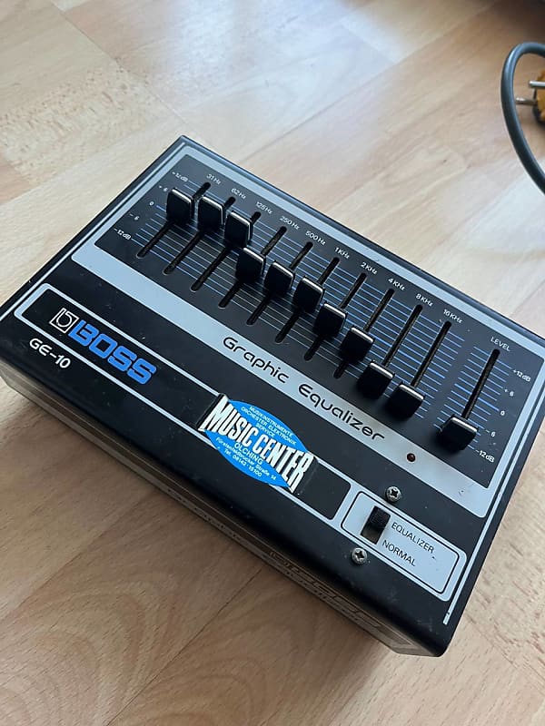 Boss GE-10 Graphic EQ | Reverb